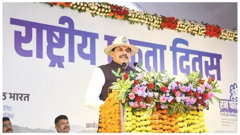 CM मोहन ने रन फॉर यूनिटी को दिखाई हरी झंडी, बोले- सरदार पटेल के मार्ग पर चलेंगे तो देश को कोई बुरी नजर से नहीं देखेगा