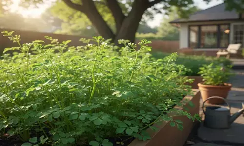 how to plant Fenugreek at home