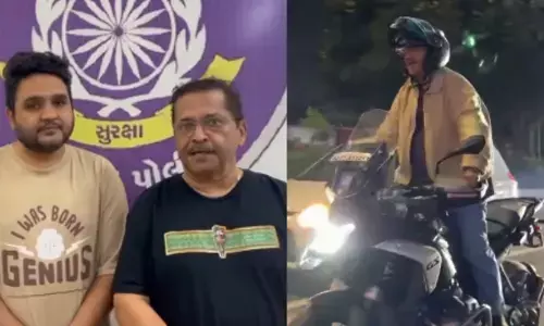 टीकू तलसानिया के बाइक स्टंट का वीडियो हुआ वायरल, पुलिस ने दर्ज किया केस