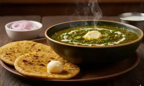 how to make punjabi style sarson ka saag