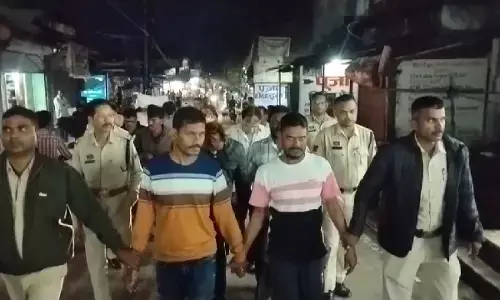 एमसीबी में अपराधियों पर एक्शन : पुलिस ने अपराधियों का निकाला जुलुस, एसपी बोले- बदमाशों को नहीं जाएगा बख्शा