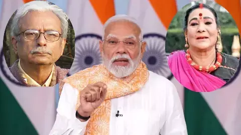 पीएम मोदी ने विनोद कुमार शुक्ल और तीजन बाई के परिजनों से की बातचीत