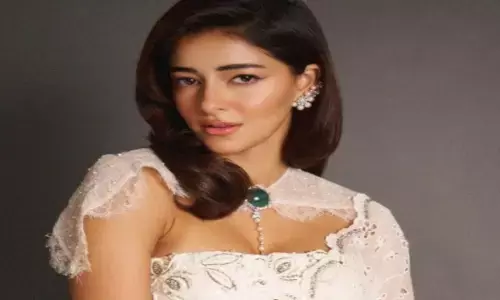 एक्ट्रेस अनन्या पांडे का ट्रेडिशनल लुक