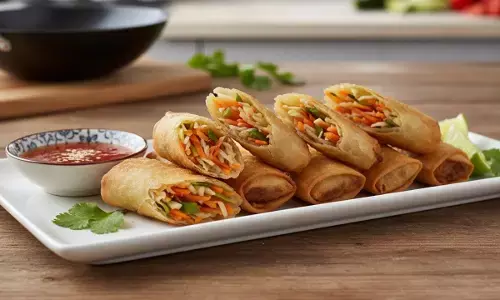 how to make veg spring rolls