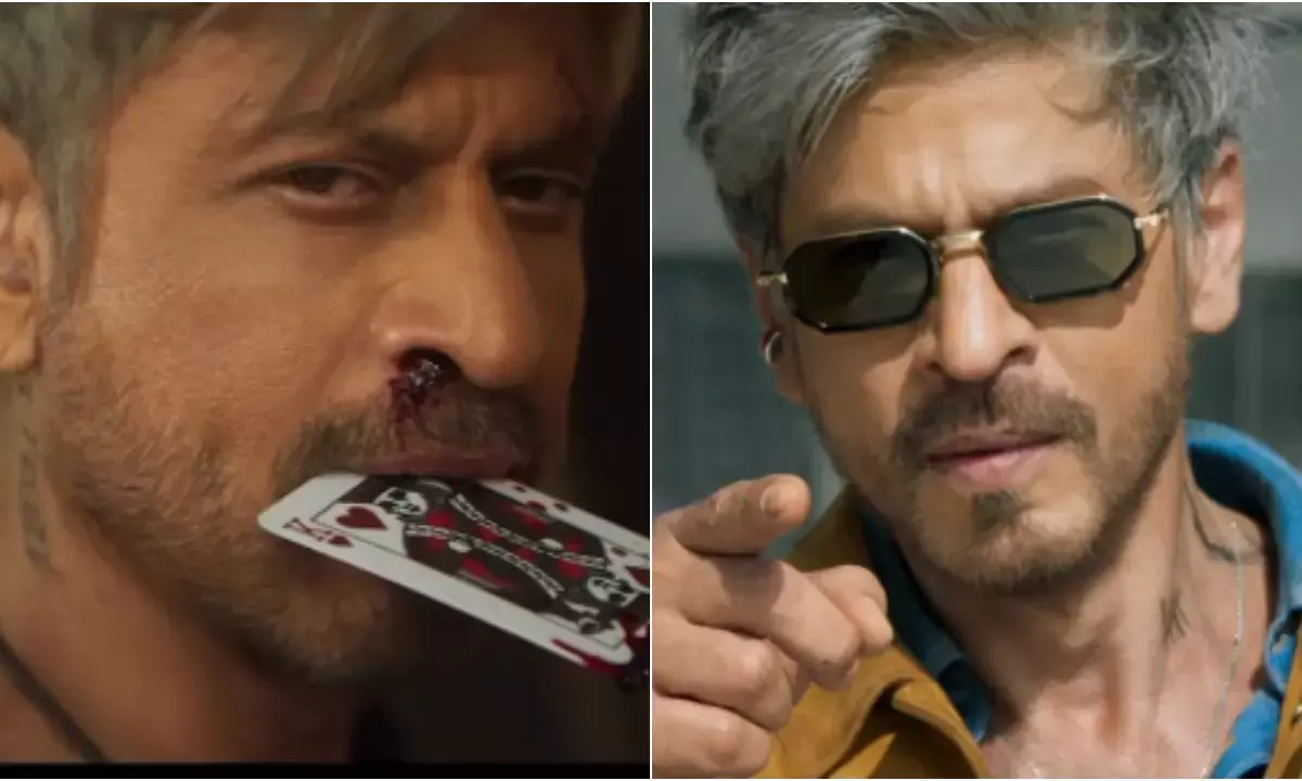 किंग का फर्स्ट लुक आउट, 60 की उम्र में राउडी अवतार में दिखें शाहरुख खान, बोले- डर नहीं दहशत हूं