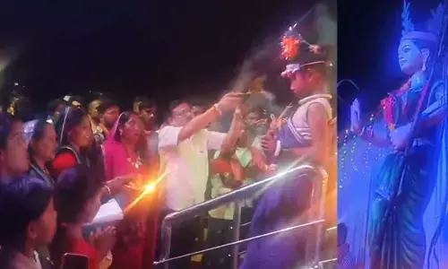 छत्तीसगढ़ महतारी की भव्य महाआरती