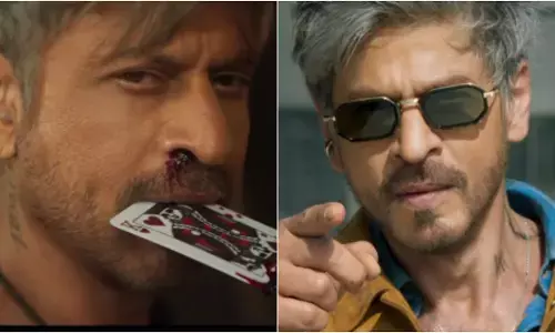 किंग का फर्स्ट लुक आउट, 60 की उम्र में राउडी अवतार में दिखें शाहरुख खान, बोले- डर नहीं दहशत हूं