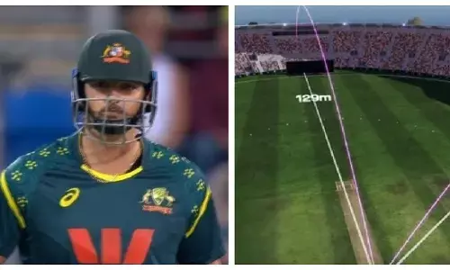 Tim David goes berserk hits 129 meter biggest six