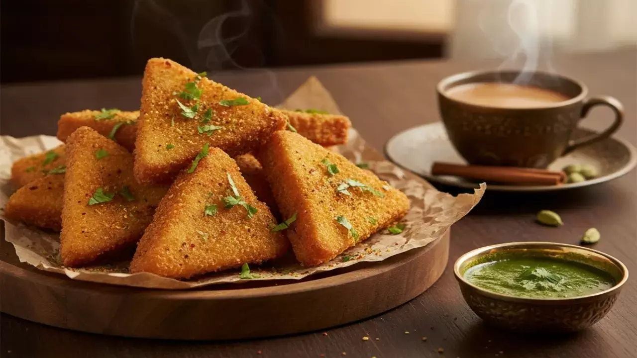 how to make bread pakoda recipe