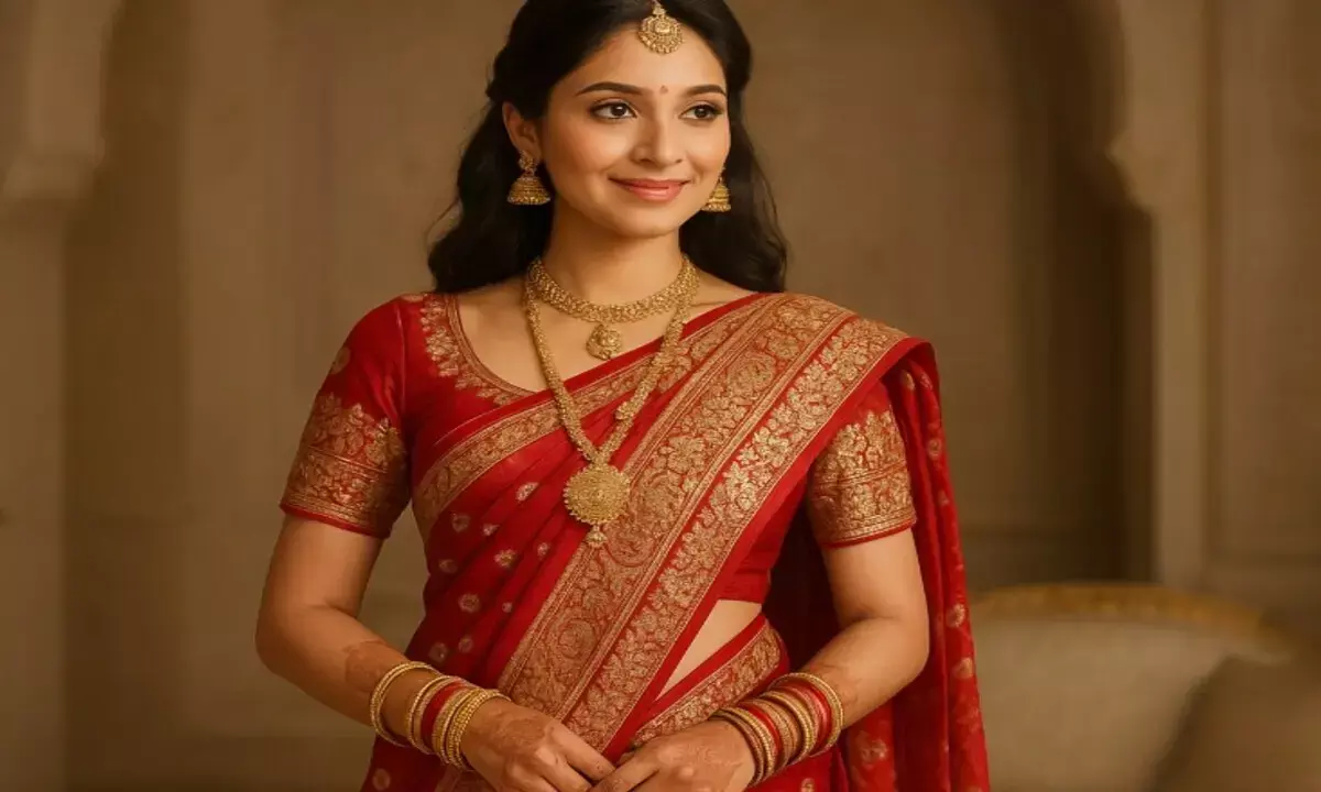 नई दुल्हन पहनें ये खूबसूरत साड़ी