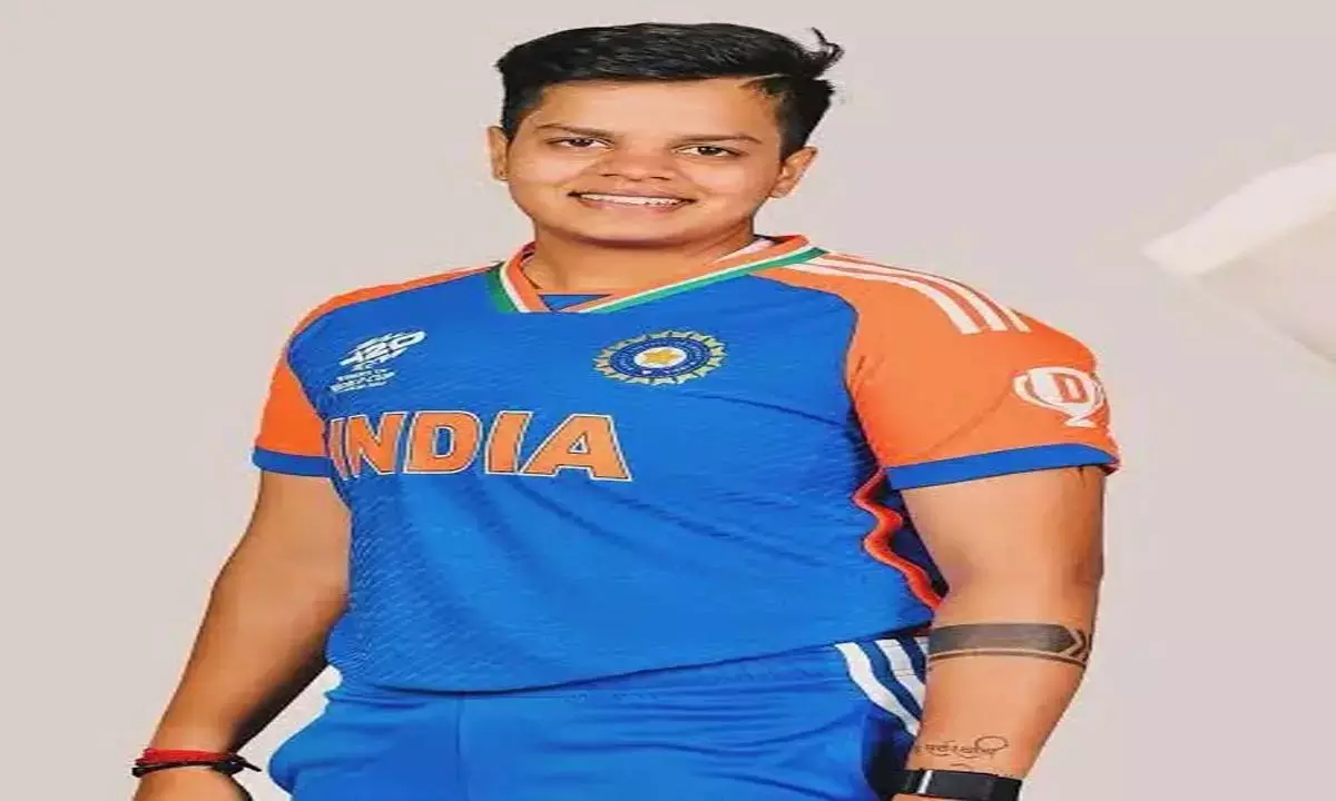 क्रिकेटर शेफाली वर्मा।