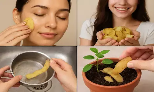 potato peels uses