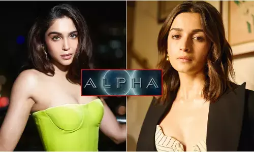 अल्फा में आलिया भट्ट और शरवरी वाघ मुख्य भूमिका में नजर आएंगी।