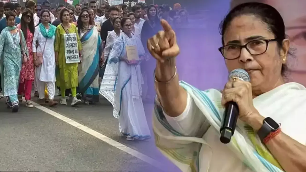 CM Mamata Banerjee Protest for SIR
