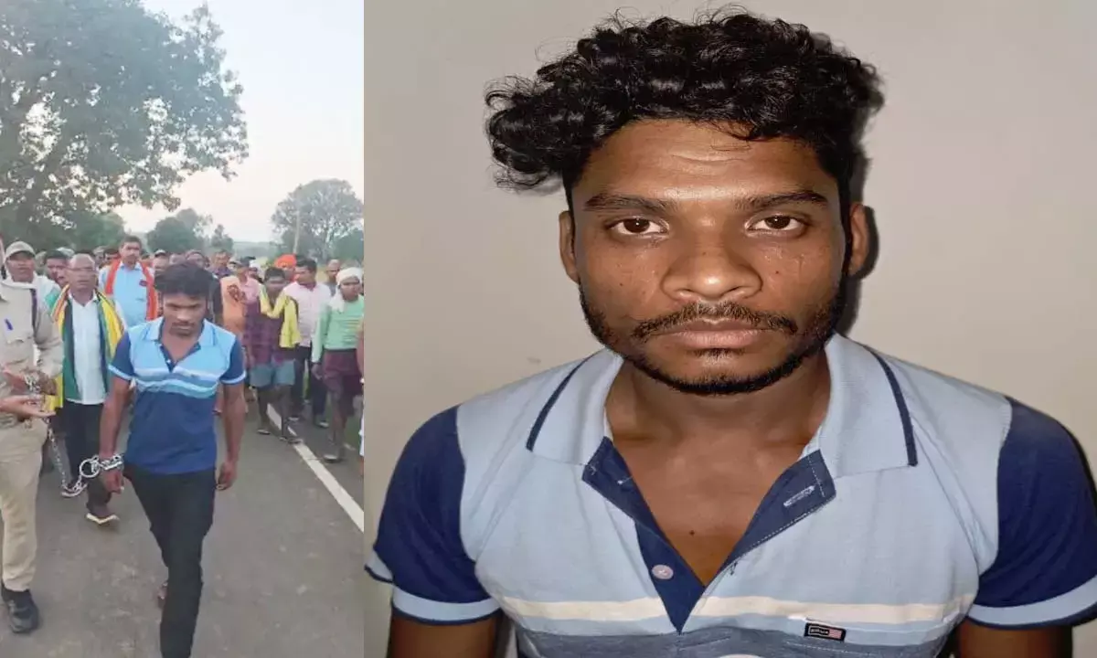 पोते के मांगने पर किया मना तो उतारा मौत के घाट, पुलिस ने गिरफ्तार कर निकाला जुलूस