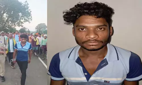 पोते के मांगने पर किया मना तो उतारा मौत के घाट, पुलिस ने गिरफ्तार कर निकाला जुलूस