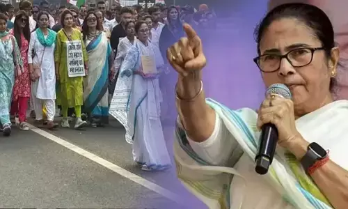 CM Mamata Banerjee Protest for SIR