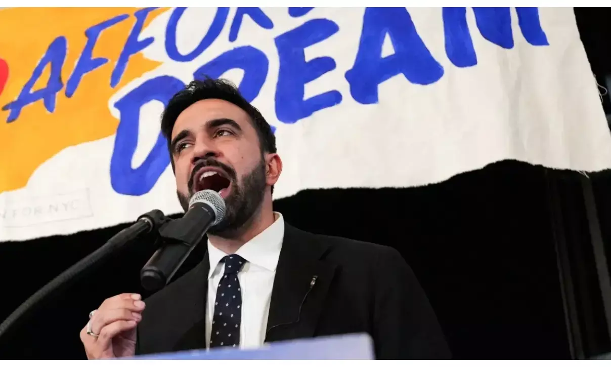 भारतवंशी जोहरान ममदानी ने रचा इतिहास, न्यूयॉर्क के बने पहले मुस्लिम मेयर;100 साल के इतिहास में सबसे युवा