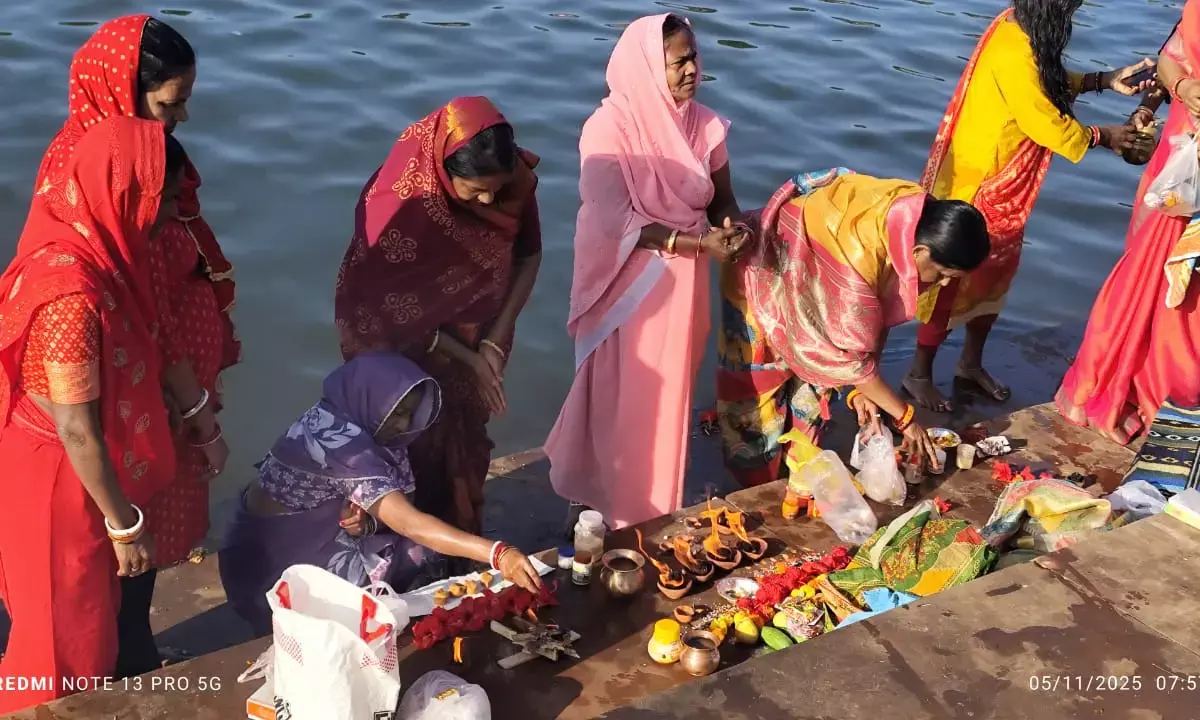 अमरकंटक में कार्तिक पूर्णिमा पर आस्था का सैलाब