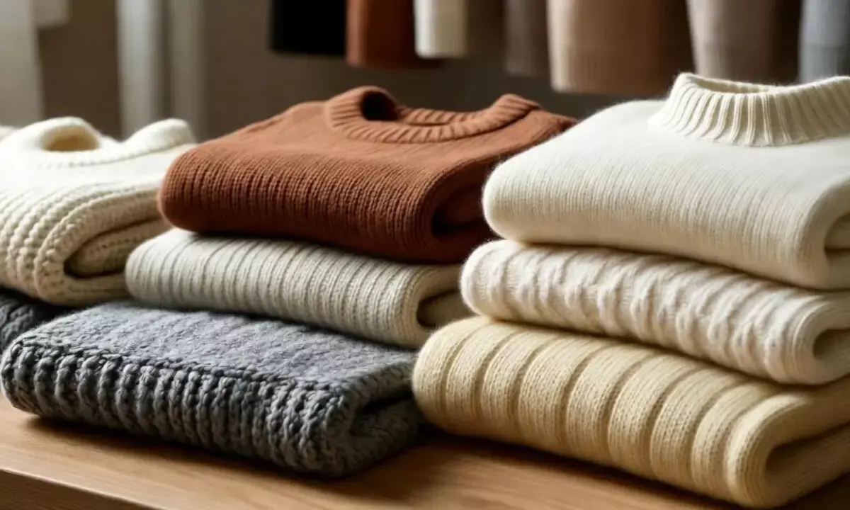 गर्म कपड़ों को साफ-सुधरा रखें