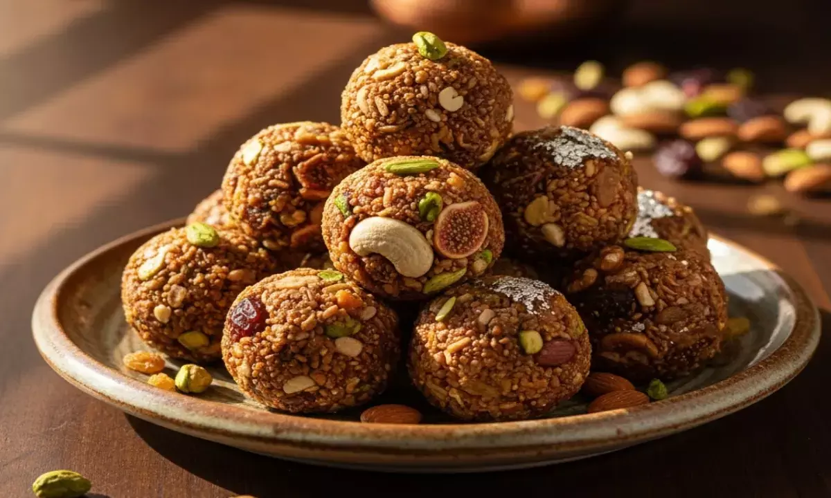 how to make dry fruits laddu