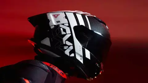 ultraviolette launches-smart-carbonfibre-helmet chek details