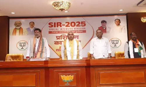 एसआईआर पर भाजपा की प्रशिक्षण कार्यशाला : शिवप्रकाश बोले- हर घर तक पहुंचकर इसे जन आंदोलन बनाएं कार्यकर्ता