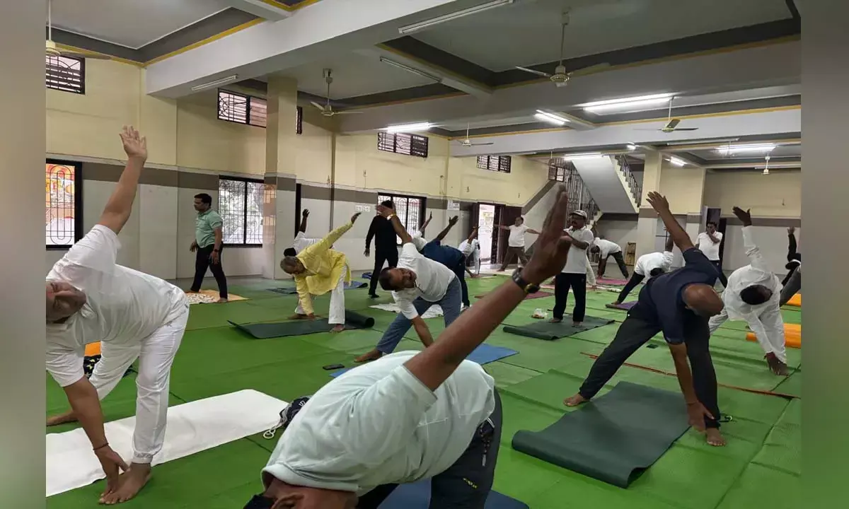 25 दिवसीय पतंजलि योग प्रशिक्षण शिविर का शुभारंभ