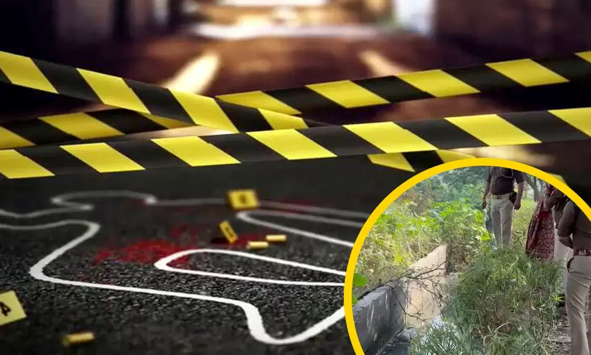 Noida Police Found Women Dead Body in Drain