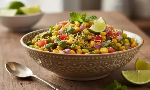 how to make sweet corn chaat