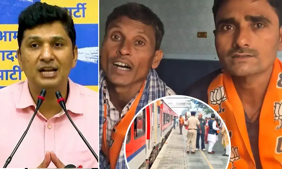 Saurabh Bhardwaj Vote Chori Allegattions on BJP