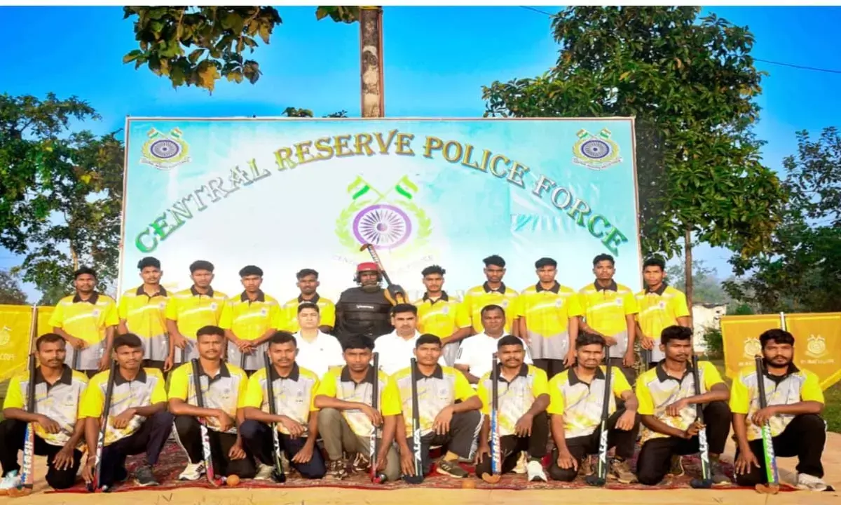 CRPF की पहल : वंदे मातरम के 150 साल और हॉकी के 100 साल पूरे होने पर हाकी मैच का आयोजन