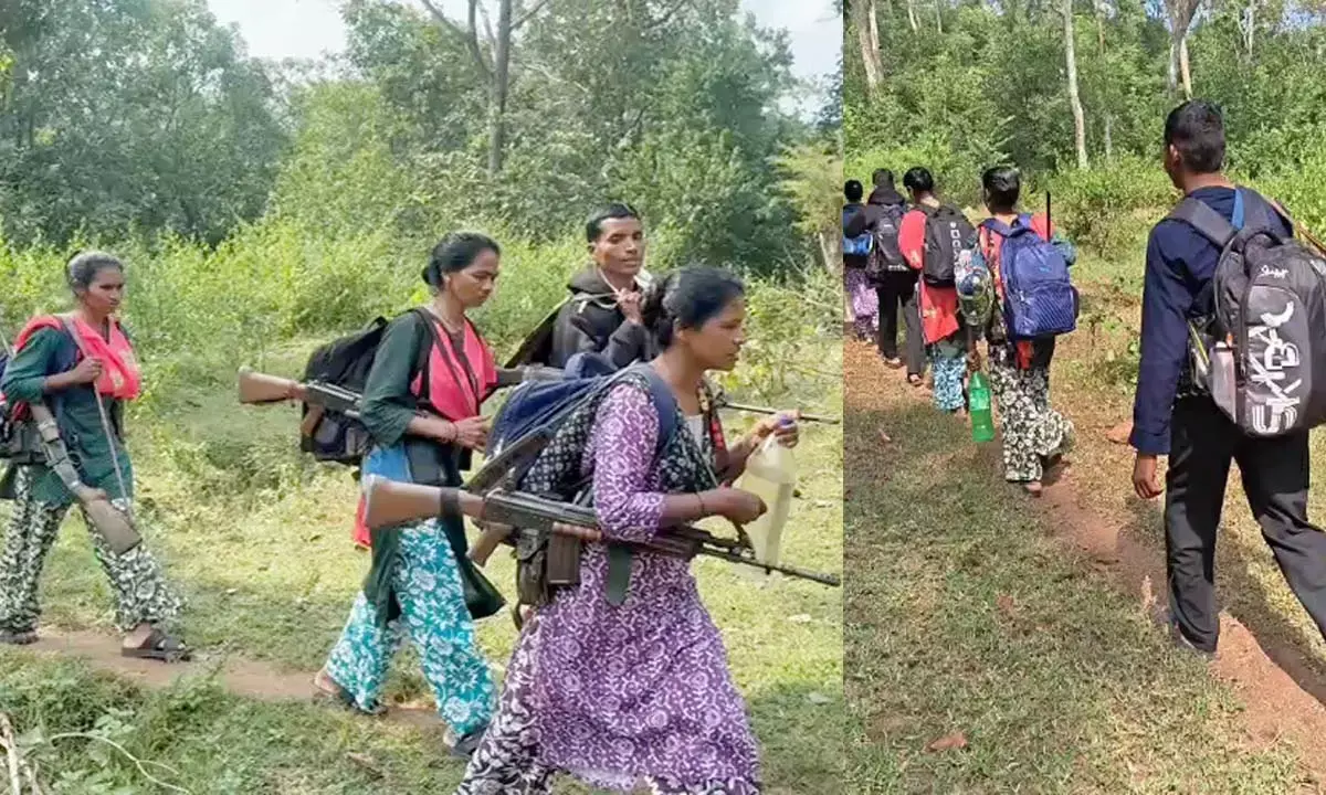 7 नक्सलियों ने किया आत्मसमर्पण