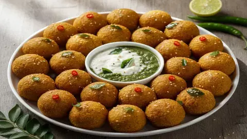 how to make besan suji appe