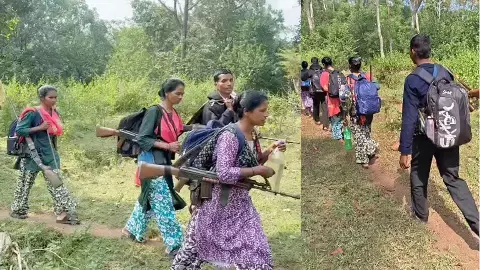 7 नक्सलियों ने किया आत्मसमर्पण