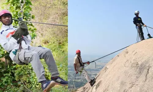 रॉक क्लाइंबिंग