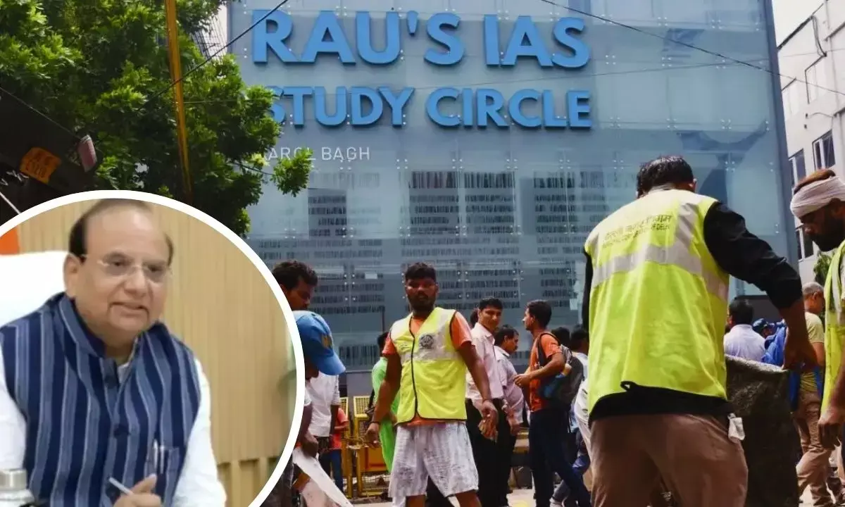 LG approves action against two officers in coaching centre accident in Old Rajendra Nagar