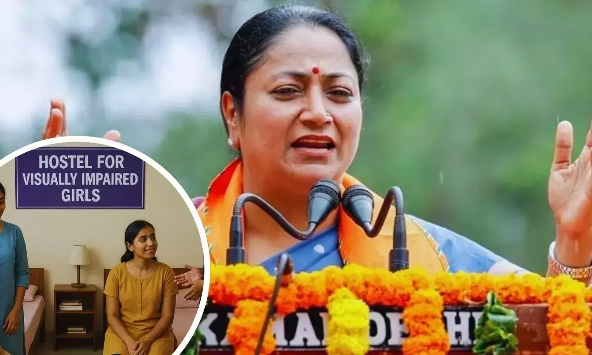Plan to build hostels for Visually Impaired girl students in every district of Delhi