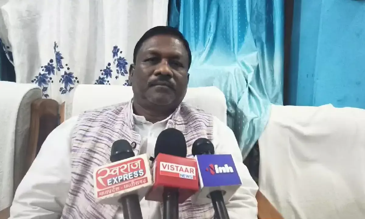 FIR पर भड़के बृहस्पति सिंह : बोले- एक आदिवासी नेता को दबाना चाहते हैं टीएस सिंहदेव