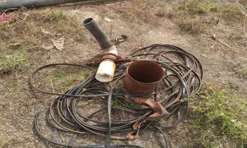 डूंडा स्कूल से मोटर पंप की चोरी : पानी के संकट से परेशान हेड मास्टर ने लिखा- कैसे बनवाएं मिड डे मील