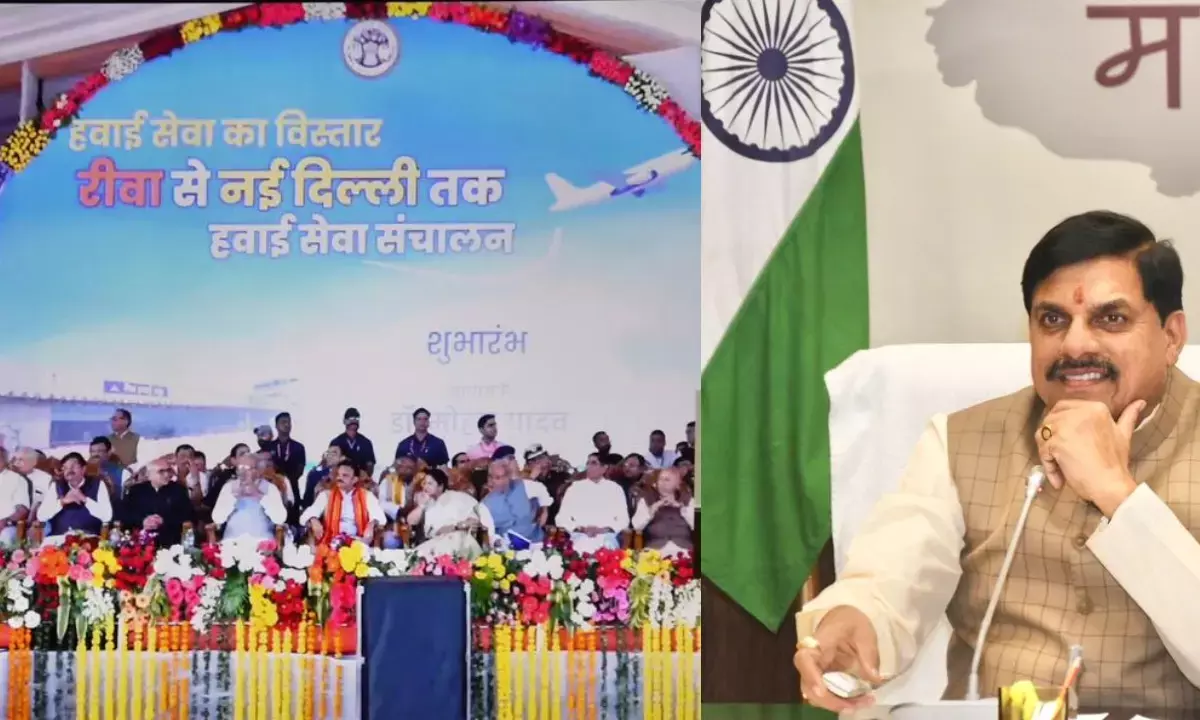 Rewa to Delhi in 2 hours: 72-seater flight service launched, CM Mohan Yadav flags off.