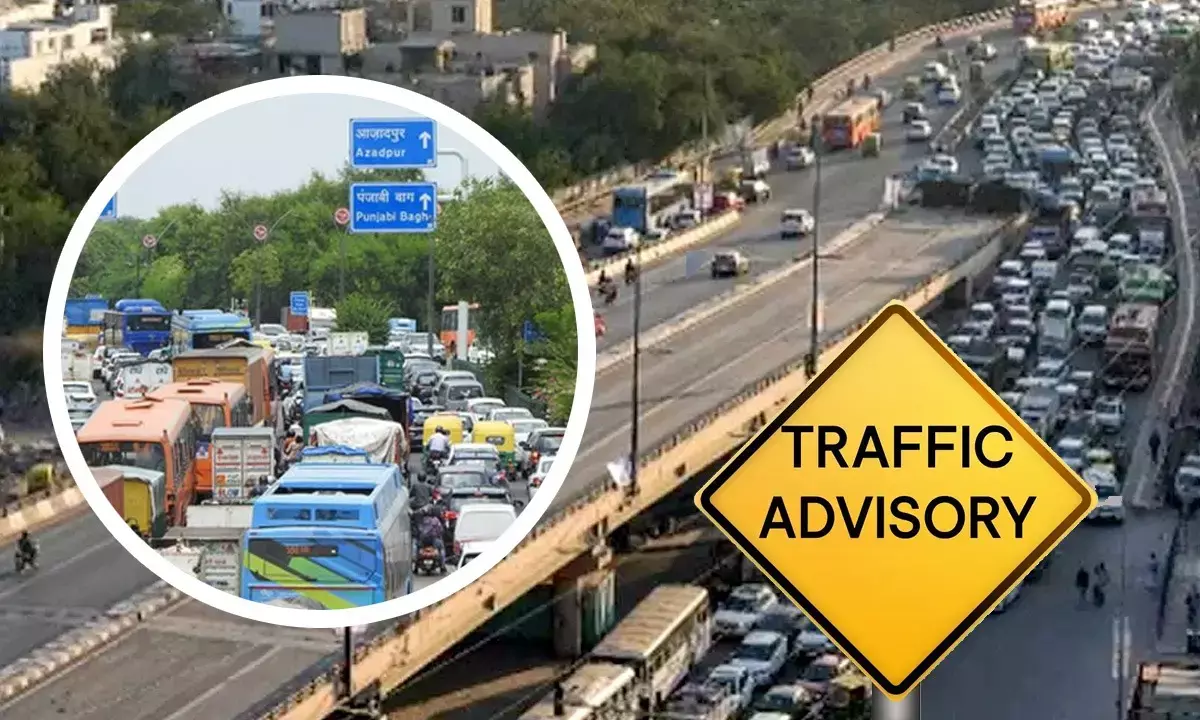 Delhi Police Traffic Advisory