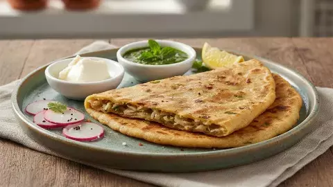 how to make mooli paratha at home