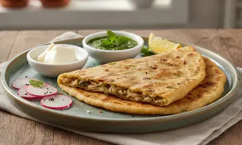 how to make mooli paratha at home