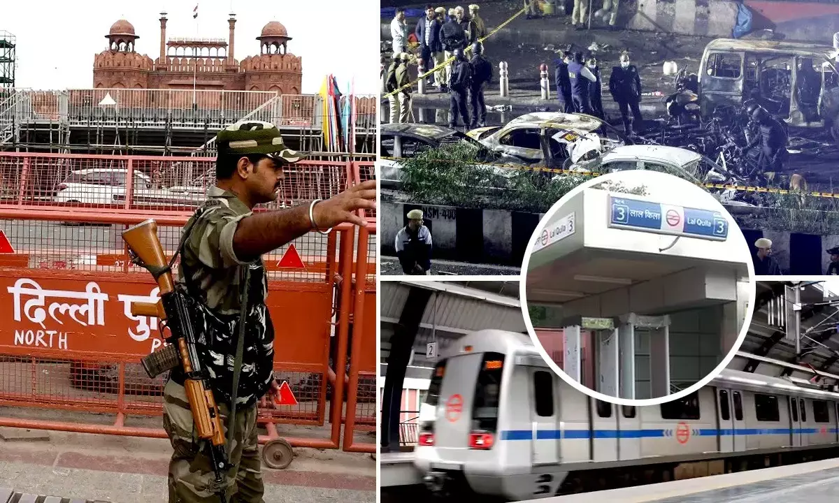 Red Fort Closed, Lal Quila Metro Station