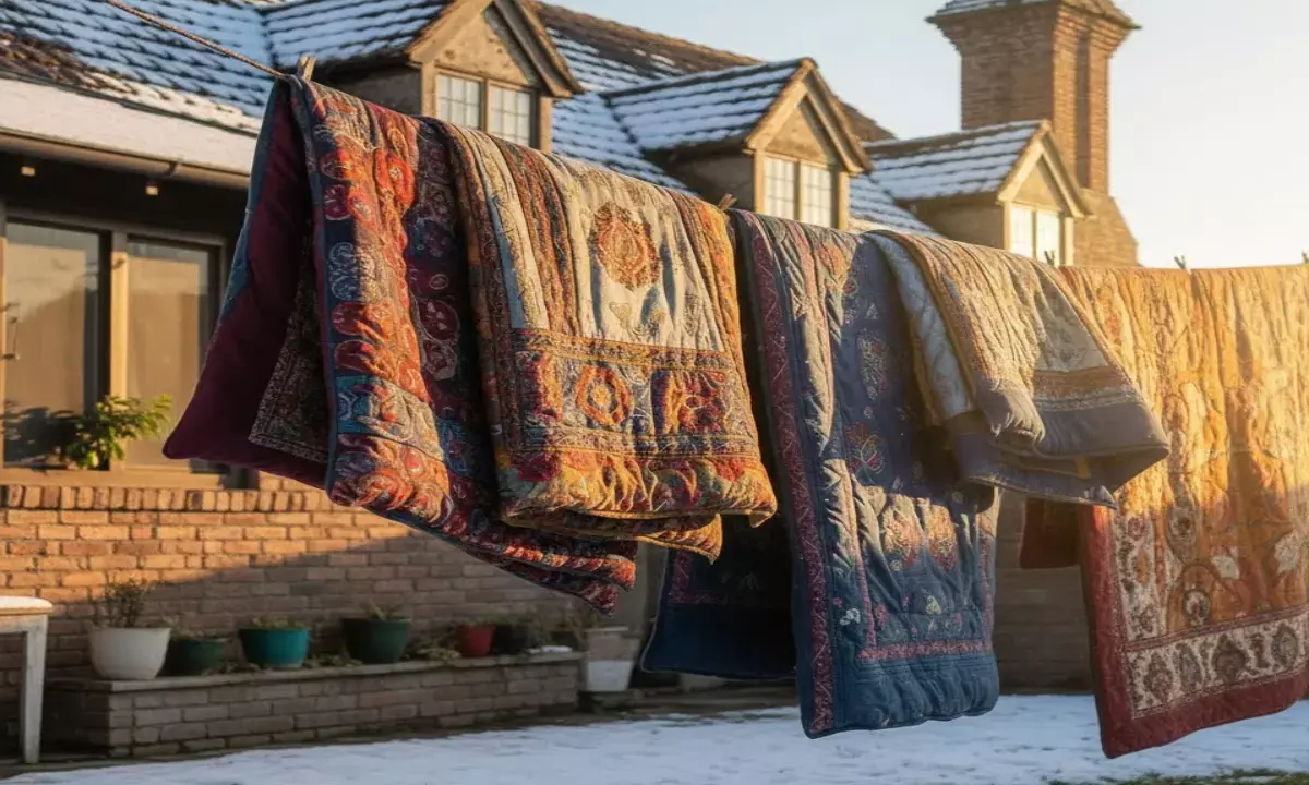 how to remove blanket smell