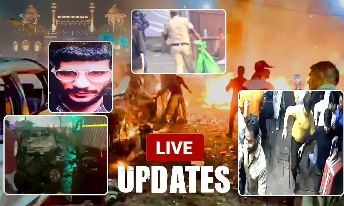 Delhi Lal Quila Car Blast Live Updates