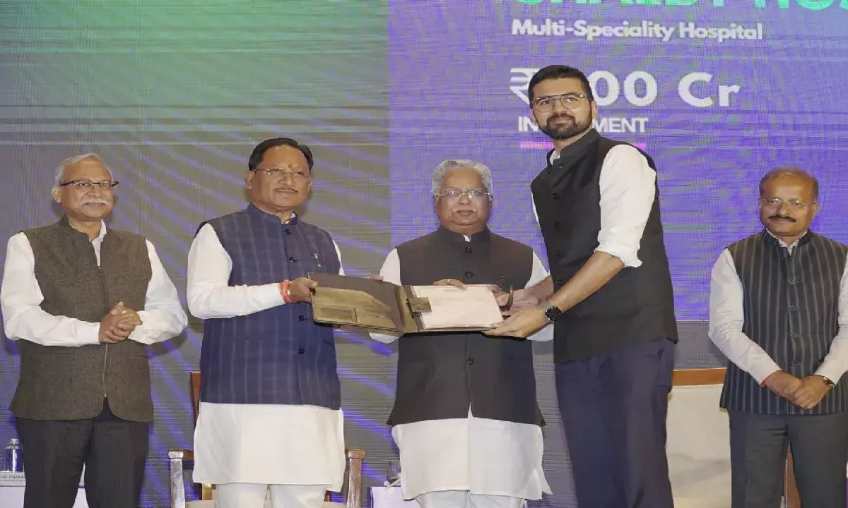 अहमदाबाद में छत्तीसगढ़ का इन्वेस्टर कनेक्ट : मिला 33,000 करोड़ के निवेश का प्रस्ताव, सीएम साय बोले-विकसित भारत निर्माण में निभाएंगे बड़ी भूमिका