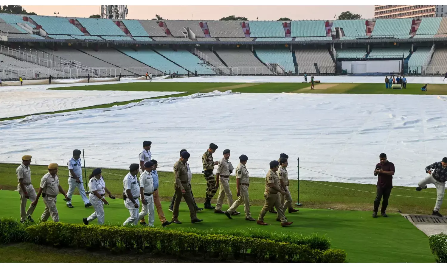 india vs south africa 1st test tight security