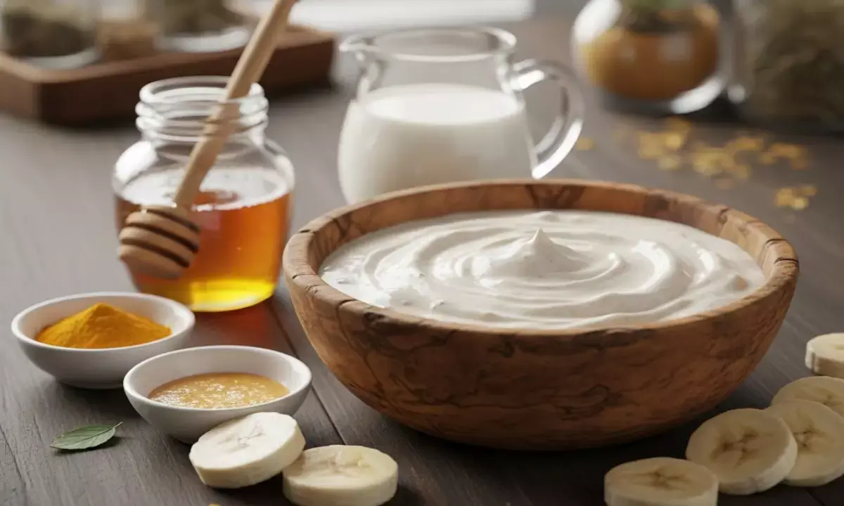 home made face packs for skin care in winter